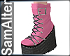 PINK BOOTS LEATHER MART