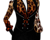 Leopard and Black Tux