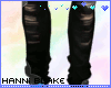 Black Ripped Jeans [M]