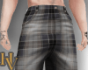 <Hv> Plaid Baggy Pants