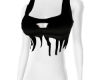 𝓢𝓖 ripped crop blk