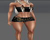 DJM BLK /Gold Mini Fit