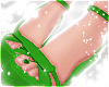 present heels green