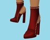 Chloe Rma Boots Crimson