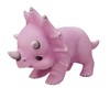 STUFFED TRICERATOPS PINK