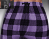 Short Plaid Purple