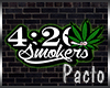 4:20 Smokers Neon