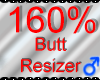 *M* Butt Resizer 160%