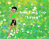 Kids Green Tank Top