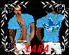 [LARA]camisa/-blue