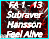Feel Alive Subraver Hann