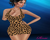 cheetah print dress rl