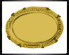 *TS - Gold Serving Tray