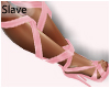 Pink Slave Ribbon Shoes