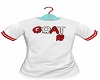STEM Goat Tee White Red