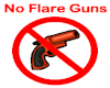 No Flare Gun Sign