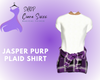 Jasper Purp Plaid Shirt