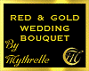 RED & GOLD BOUQUET