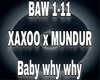 XAXOO X MUNDUR - BABY