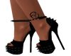 black spiked heels 