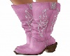 Cowgirl Boots-Pink
