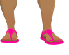 Bling Sandals Hot  Pink