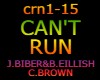 CAN'T RUN