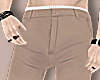 Cropped Pants Beige 2