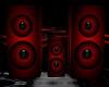 B?R skull DJ speakers