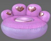 paw sofa ♡ pink