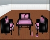 Pink N Black Dance Table