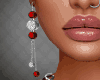 Romantic Earrings Red