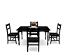 BLACK TABLE SET