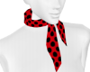 50S PIN UP RED/BLK SCARF