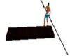 Animated  Moving Raft