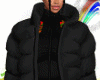 [EB]BLACK PUFFER COAT