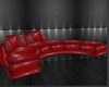 Red LatexRubber Couch
