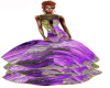Butterfly Fishtail Gown
