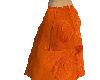 (PI) Orange longer skirt