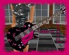 Pink Skull Guitar