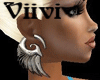 Vv Silver Wing Earrings