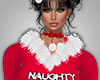 Naughty Santa Red Dress