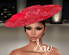 Red Couture Hat