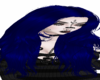 Blue long hair