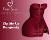 Zip Me Up Burgundy