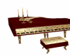 Piano gold&red