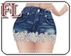 {FL}Jeans Skirt #S