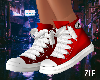 Converse Kicks Red