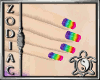 Rainbow Fingerless Vs 1