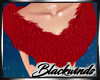 Red Xmas Add on Fur
